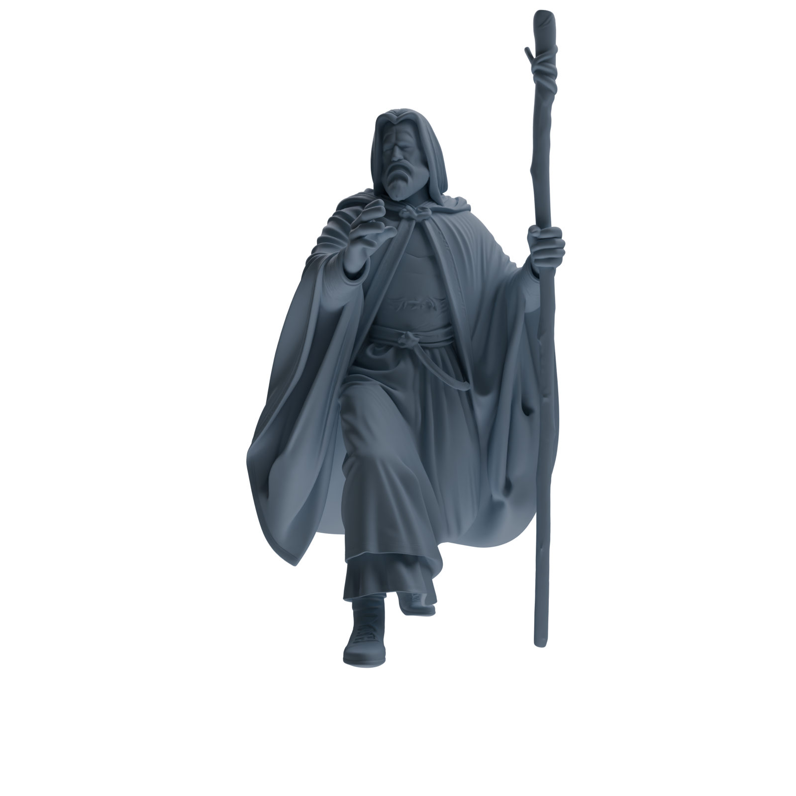 MRY-SFW SSTR292 Medieval Merlin Wizard Battle Four-Person Group