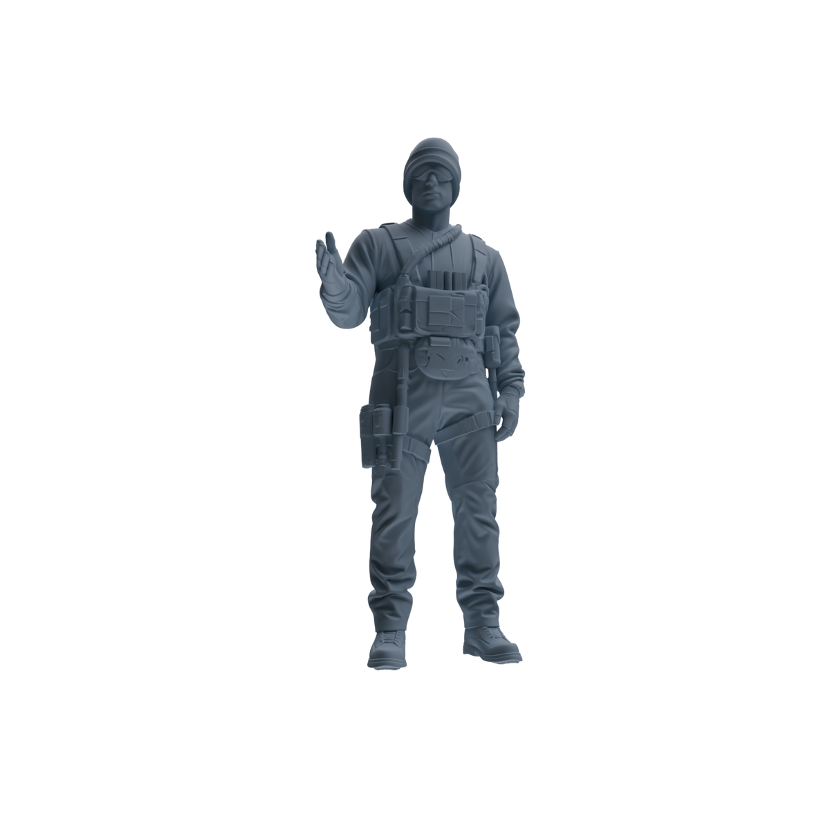 MRY-SFW SSTR381 Modern U.S. Special Forces Conversation 2 Four-Person Group — detail view 4