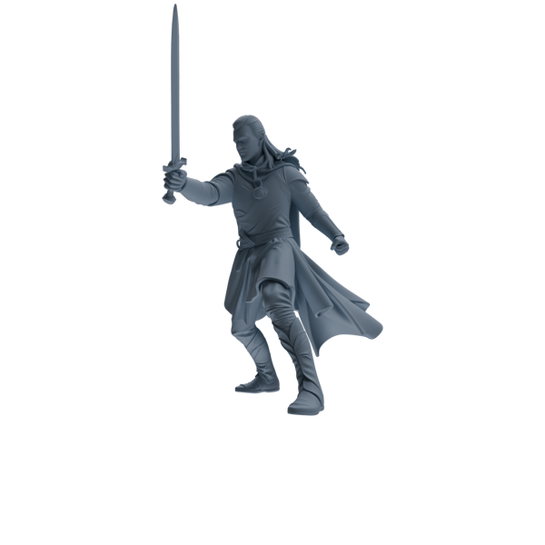 MRY-SFW SSTR308 Medieval Elf-King Battle Four-Person Group