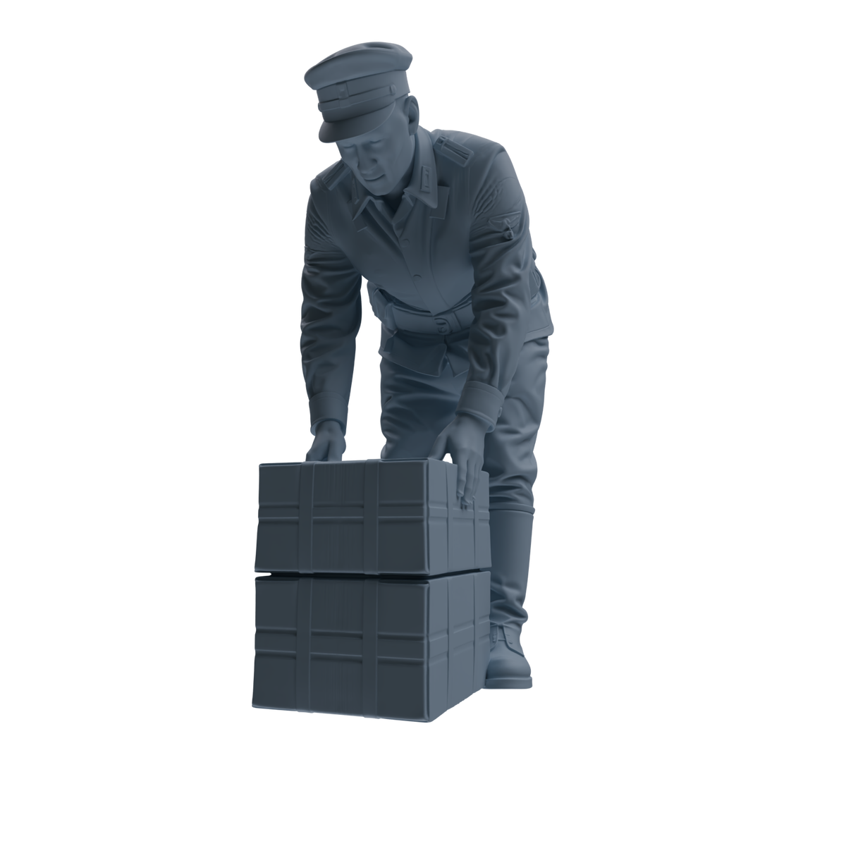 MRY-SFW SSTR256 WWI German Army Logistics Soldier Logistics Four-Person Group — detail view 4