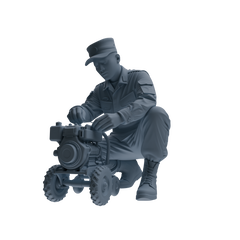 MRY-SFW SSTR242 Modern Army Logistics Maintenance Four-Person Group