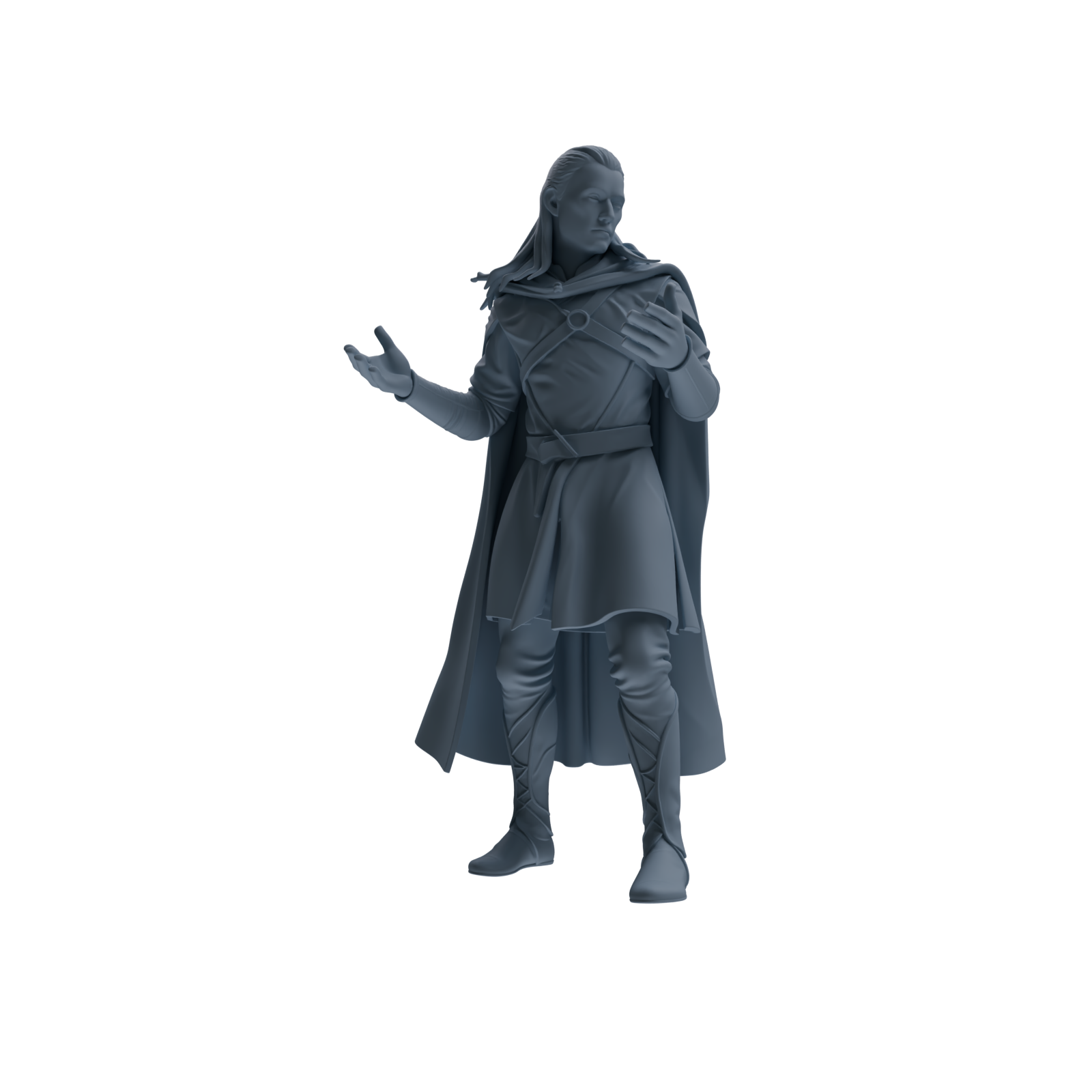 MRY-SFW SSTR305 Medieval Elf-King Conversation Four-Person Group