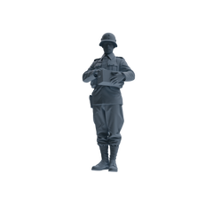 MRY-SFW SSTR223 WWII French Army Logistics Soldier Combat Readiness Four-Person Group
