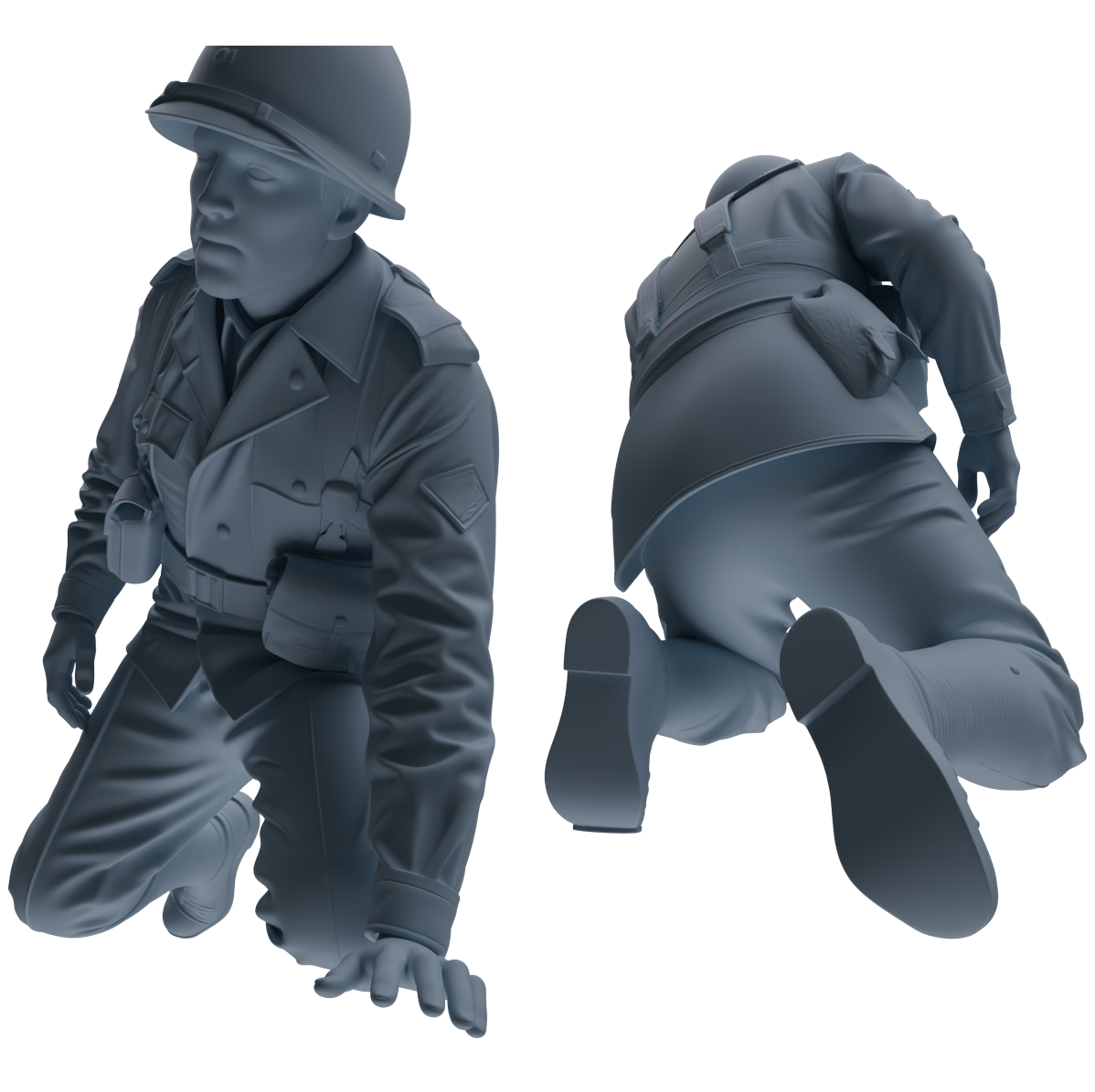 MRY-SFW SSTR059 Miniatures Soldier Model Kit Hacksaw Ridge Rescue Story WWII U.S. Army Six-Person Frontline Group