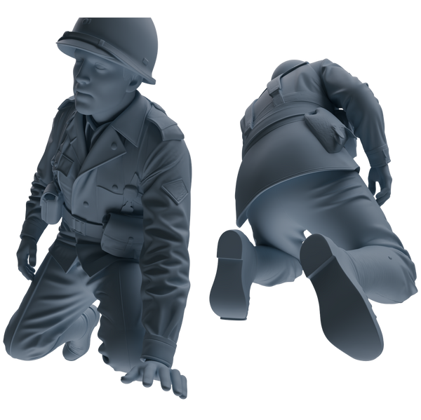 MRY-SFW SSTR059 Miniatures Soldier Model Kit Hacksaw Ridge Rescue Story WWII U.S. Army Six-Person Frontline Group