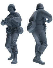 MRY-SFW SSTR066 Miniatures Soldier Model Kit Saving Ryan in Normandy WWII U.S. Army Six-Person Horseplay Group