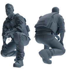MRY-SFW SSTR019 Miniatures Soldier Model Kit Modern Navy SEAL Six-Person Reconnaissance Group