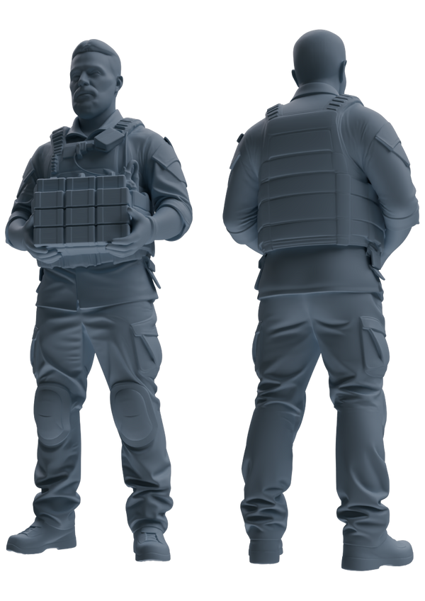 MRY-SFW SSTR009  Modern Navy SEAL Six-Person Logistics Group