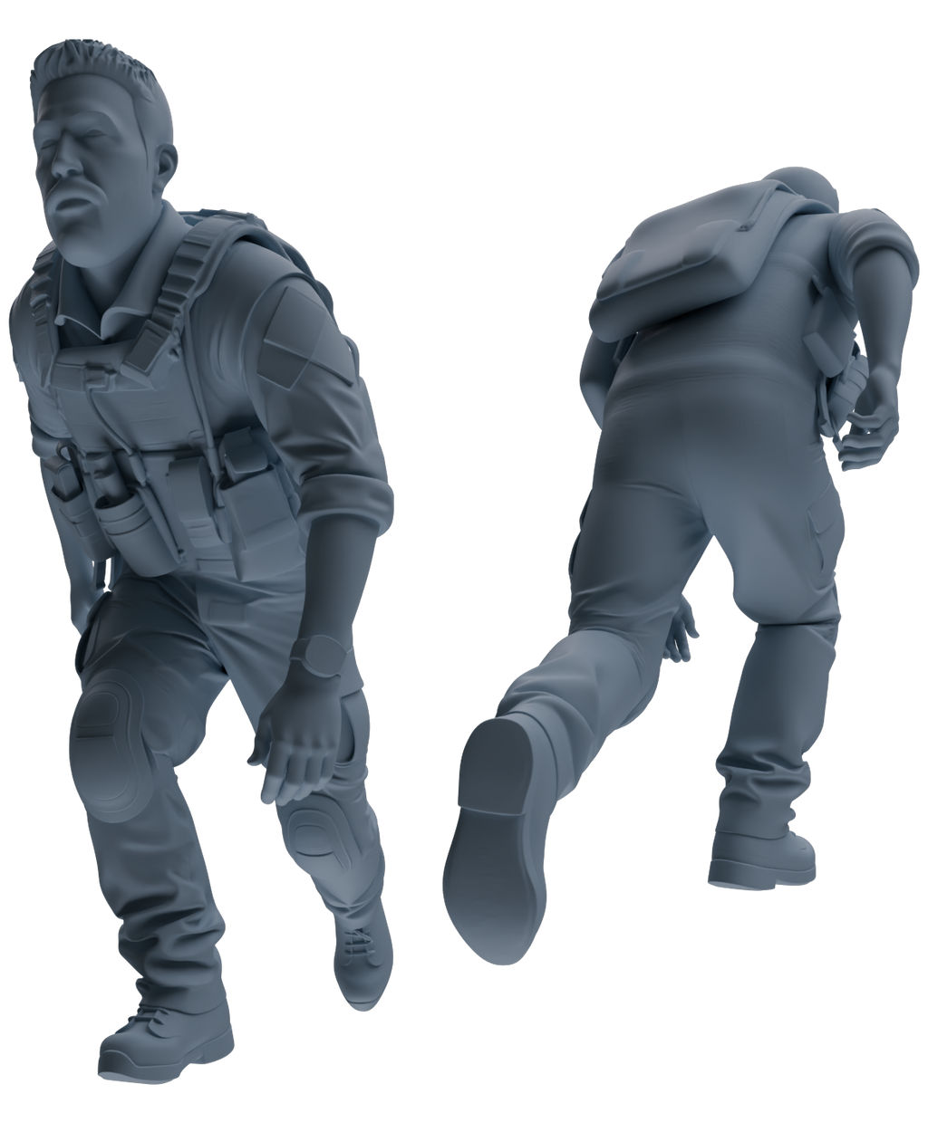 MRY-SFW SSTR011  Miniatures Soldier Model Kit Modern Navy SEAL Six-Person Assault Group