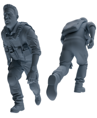 MRY-SFW SSTR011  Miniatures Soldier Model Kit Modern Navy SEAL Six-Person Assault Group