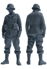 MRY-SFW SSTR058 Miniatures Soldier Model Kit Hacksaw Ridge Rescue Story WWII U.S. Army Six-Person Praying Group