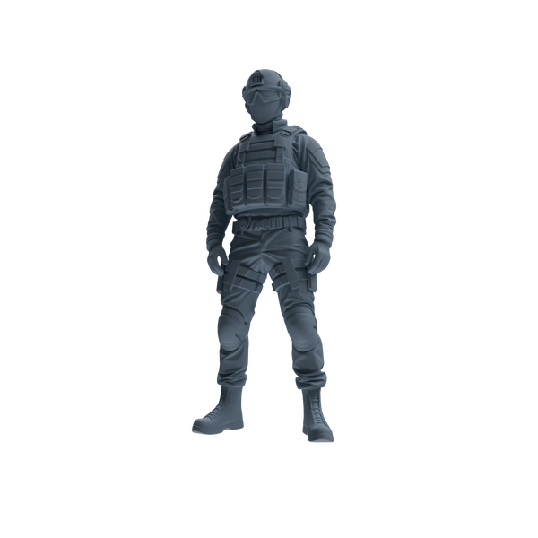MRY-SFW SSTR359 Modern American Mercenary Garrison 2 Four-Person Group