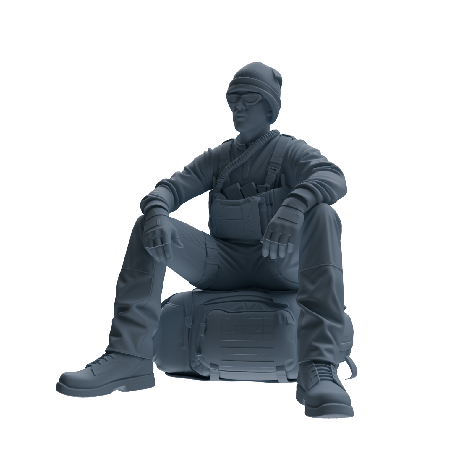 MRY-SFW SSTR386 Modern U.S. Special Forces Rest 3 Four-Person Group