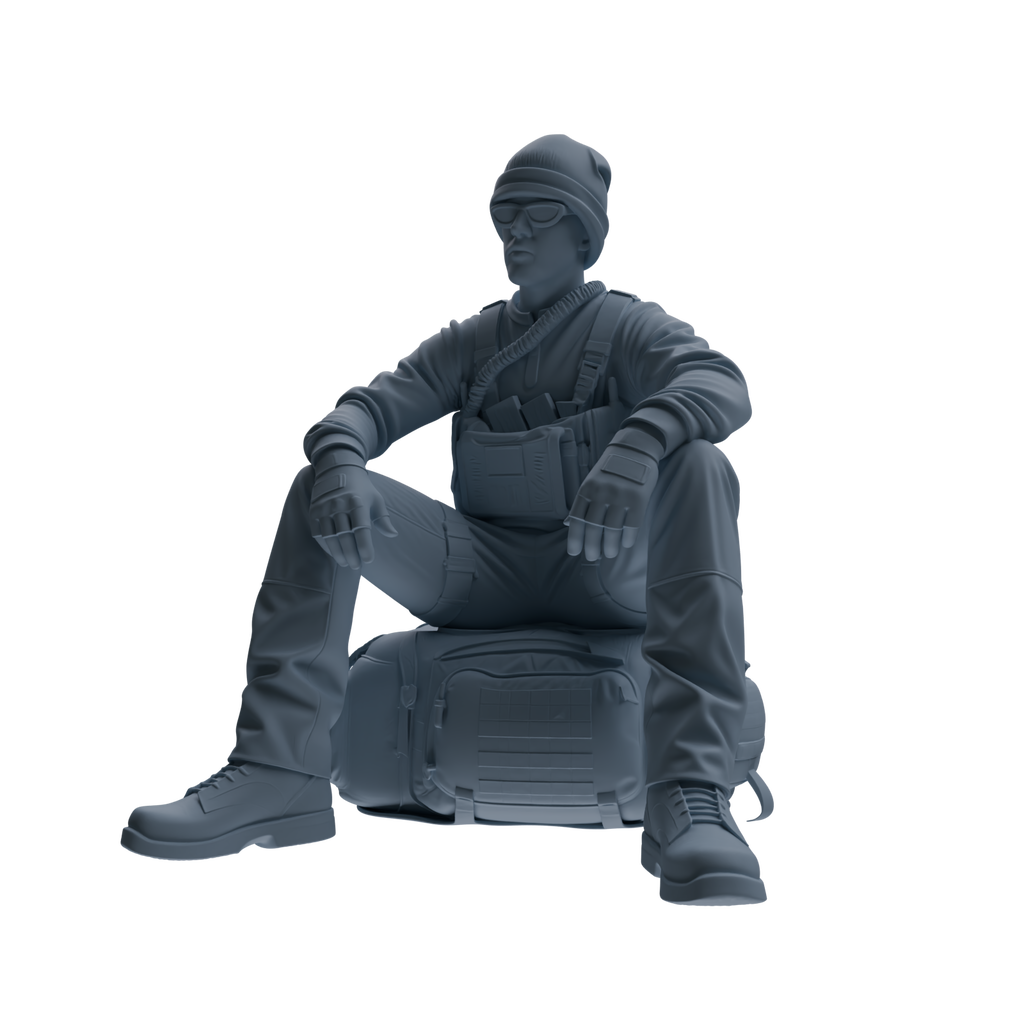 MRY-SFW SSTR386 Modern U.S. Special Forces Rest 3 Four-Person Group