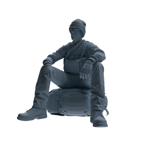 MRY-SFW SSTR386 Modern U.S. Special Forces Rest 3 Four-Person Group