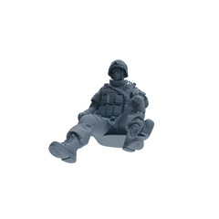 MRY-SFW SSTR331 Modern Counter-Terrorism SWAT Fire Support Operator Rest Four-Person Group