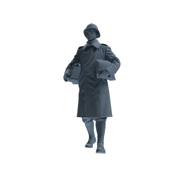 MRY-SFW SSTR260 WWI French Army Logistics Soldier Picnic Four-Person Group