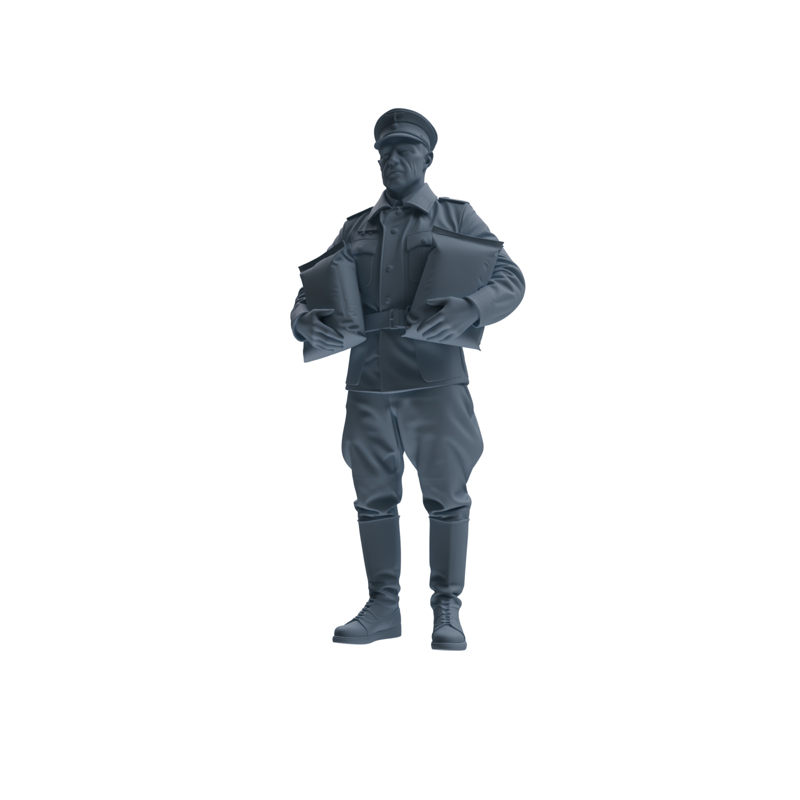 MRY-SFW SSTR253 WWI British Army Logistics Soldier Picnic Four-Person Group