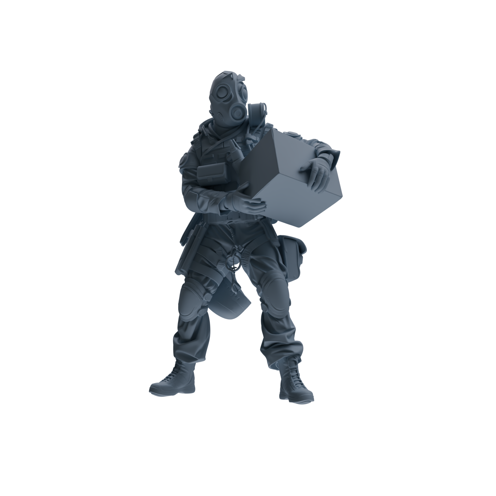 MRY-SFW SSTR311  Modern Counter-Terrorism SWAT Breacher Logistics Four-Person Group