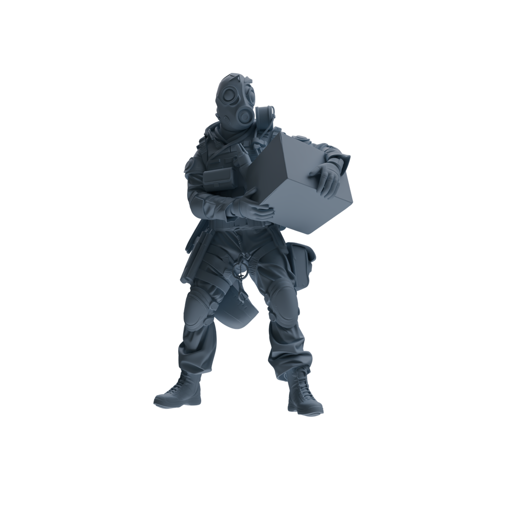 MRY-SFW SSTR311  Modern Counter-Terrorism SWAT Breacher Logistics Four-Person Group