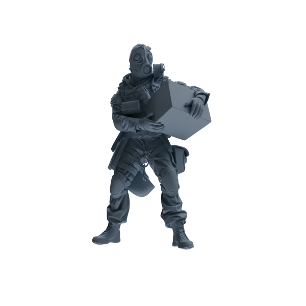 MRY-SFW SSTR311  Modern Counter-Terrorism SWAT Breacher Logistics Four-Person Group