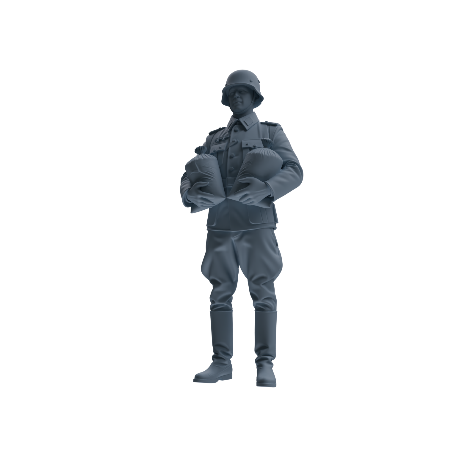 MRY-SFW SSTR231 WWII British Army Logistics Soldier Picnic Four-Person Group