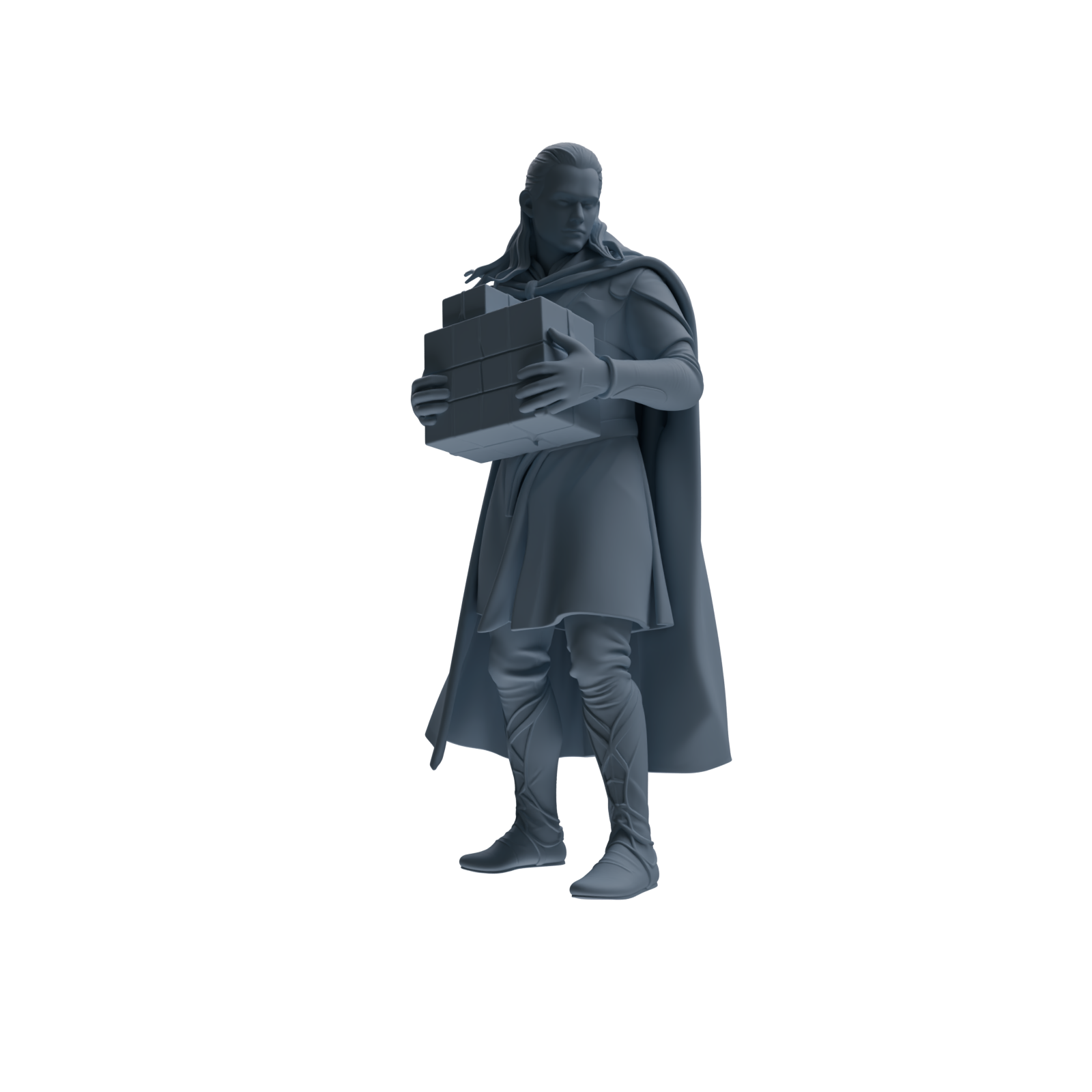 MRY-SFW SSTR302 Medieval Elf-King Carrying Four-Person Group