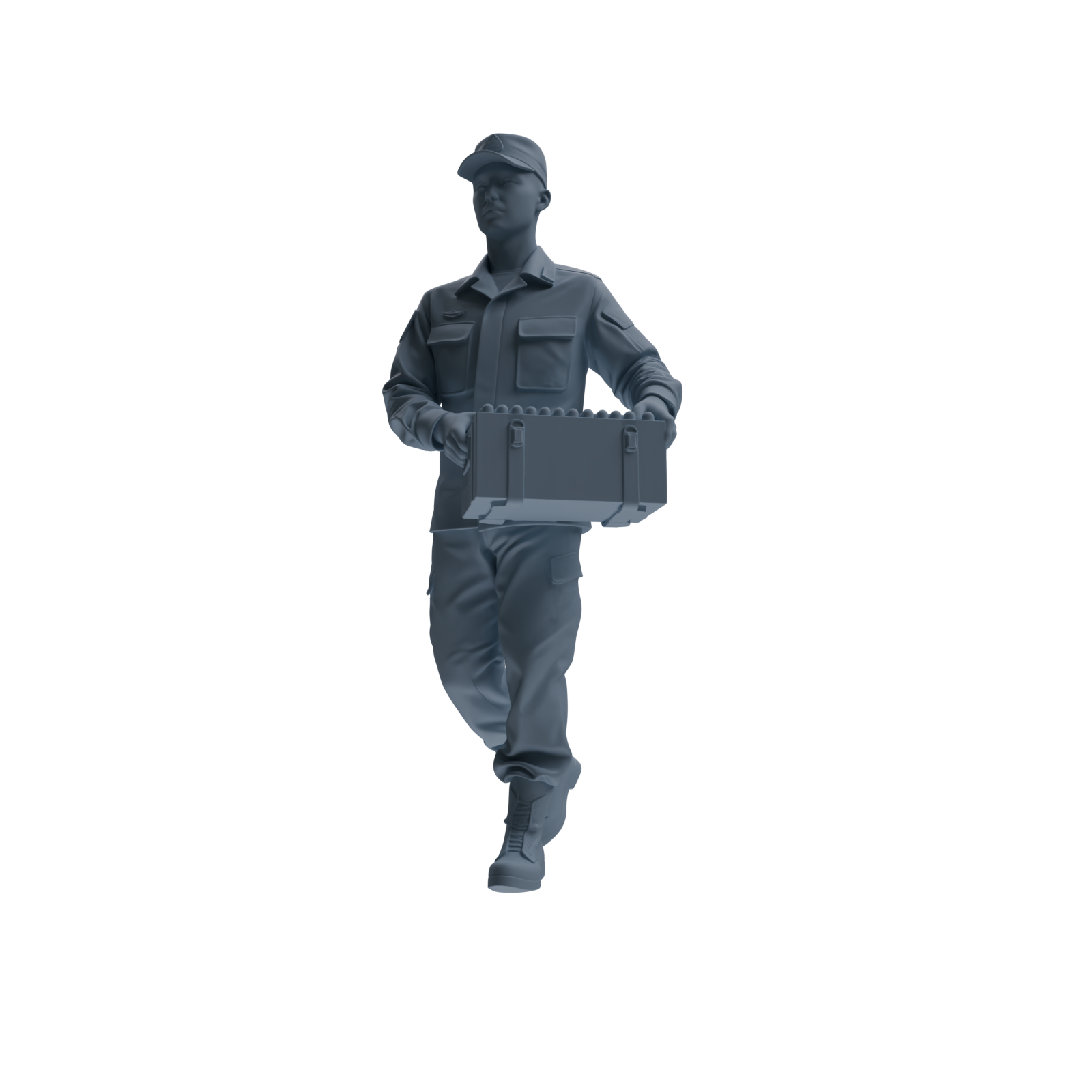 MRY-SFW SSTR243 Modern Army Logistics Soldier Carrying Four-Person Group