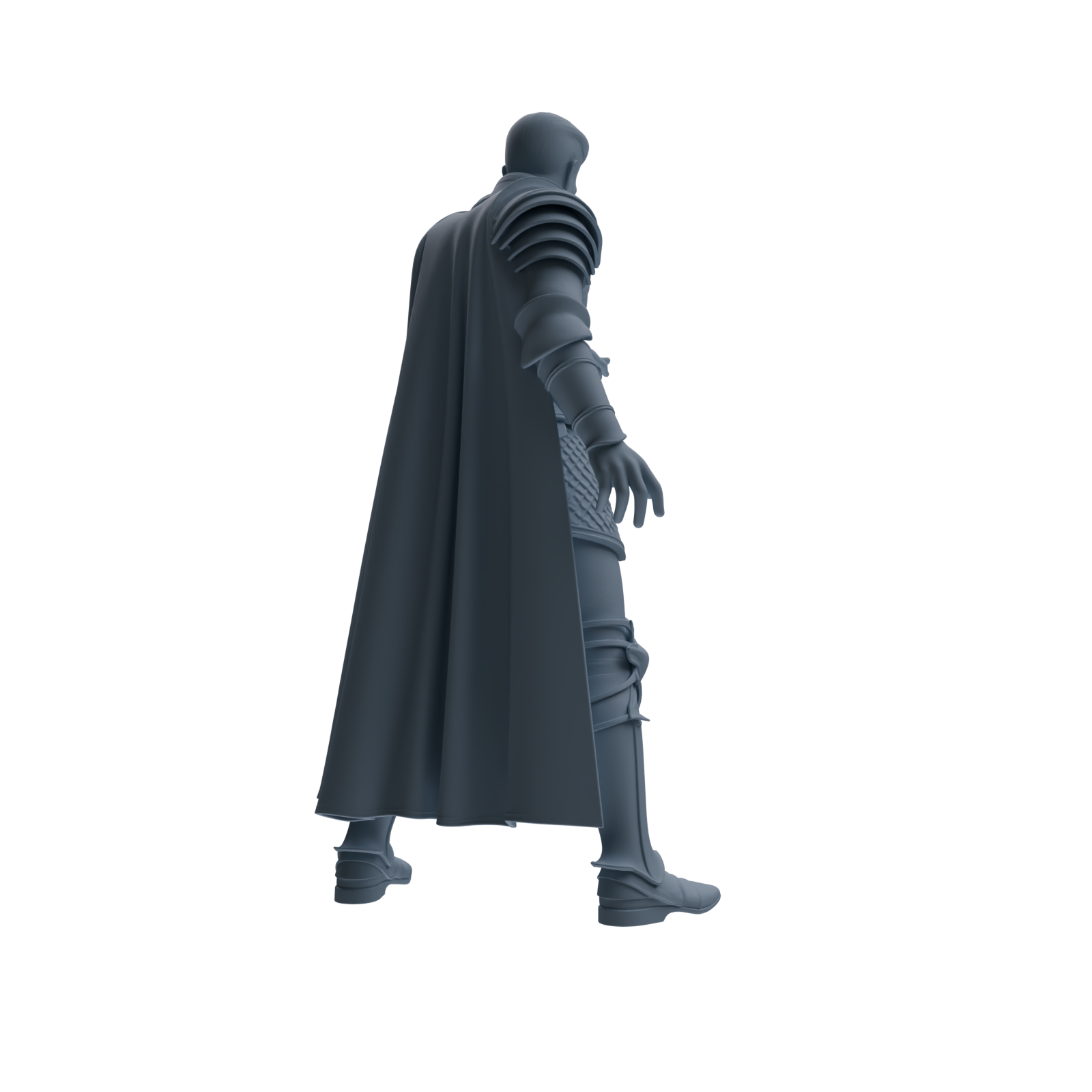 MRY-SFW SSTR082 Miniatures Soldier Model Kit Medieval Knight Without Helmet Four-Person Training Group