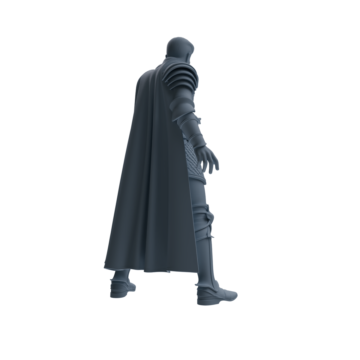 MRY-SFW SSTR082 Miniatures Soldier Model Kit Medieval Knight Without Helmet Four-Person Training Group — detail view 2