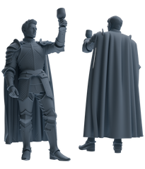 MRY-SFW SSTR090 Miniatures Soldier Model Kit Medieval Knight Six-Person Celebration Group