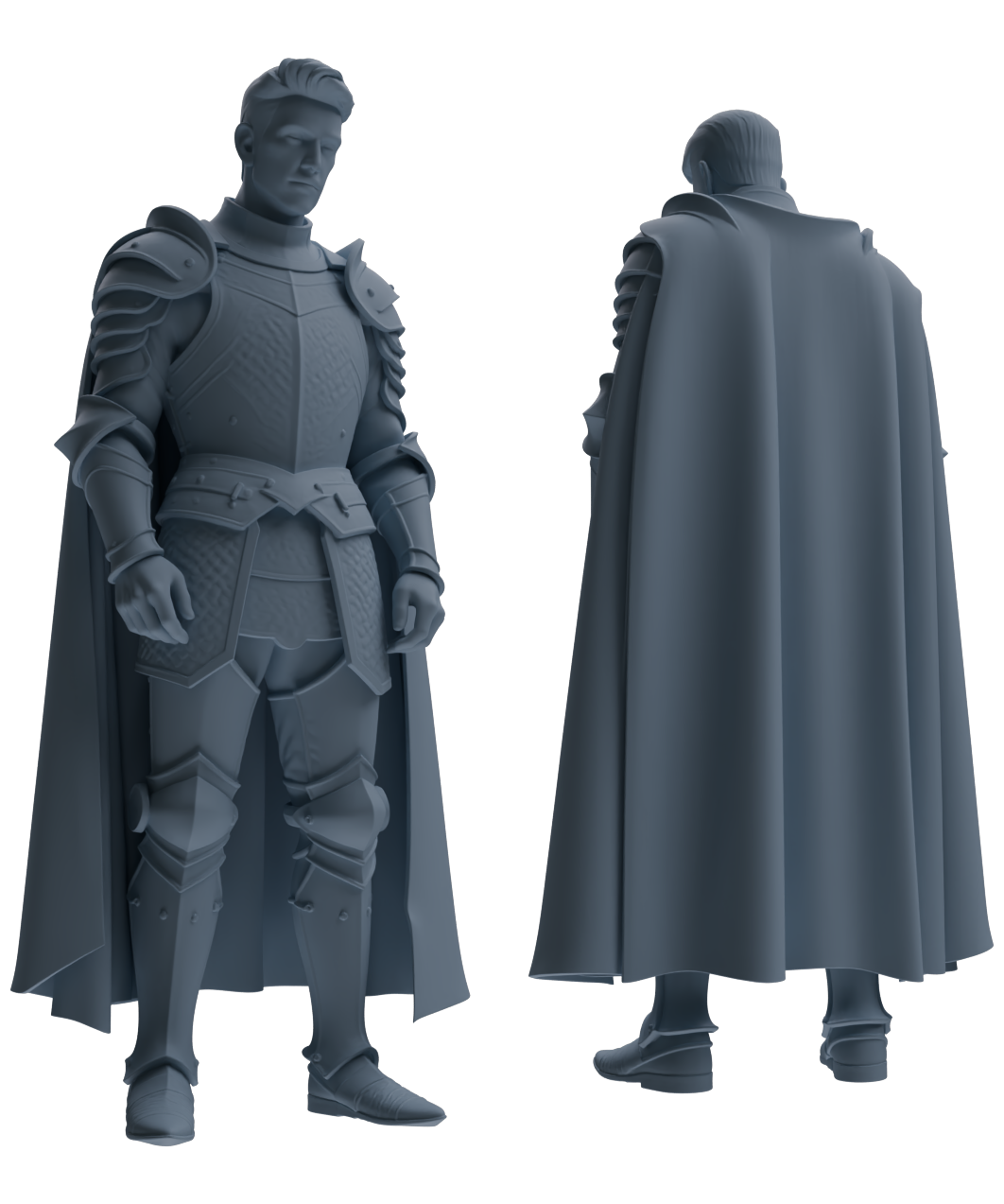 MRY-SFW SSTR080 Miniatures Soldier Model Kit Medieval Knight Without Helmet Six-Person Daily Routine 3