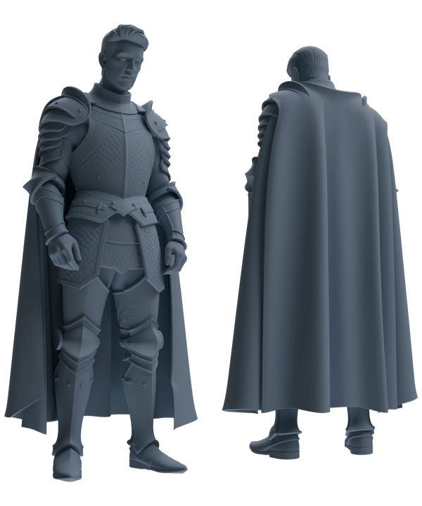 MRY-SFW SSTR080 Miniatures Soldier Model Kit Medieval Knight Without Helmet Six-Person Daily Routine 3