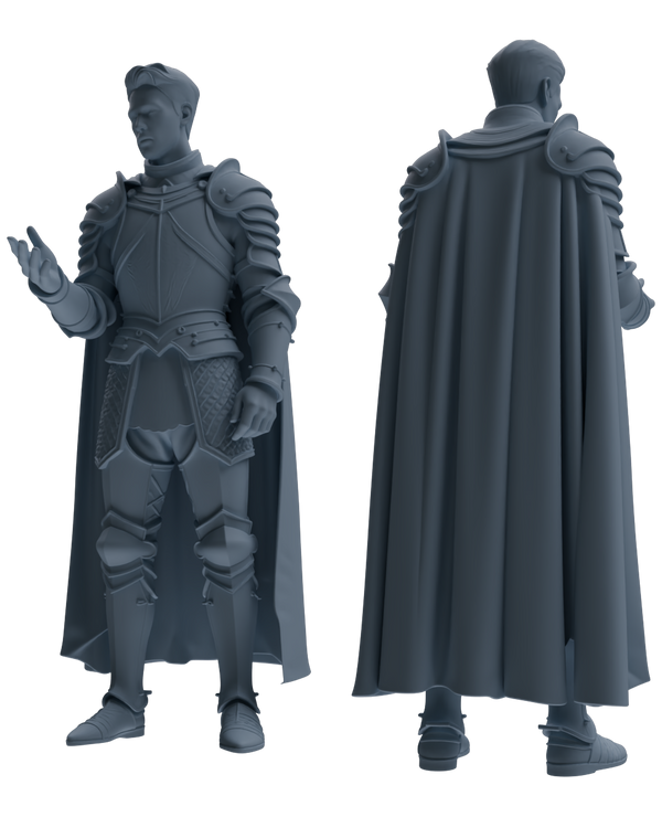 MRY-SFW SSTR093 Miniatures Soldier Model Kit Medieval Knight Six-Person Diplomatic Group