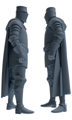 MRY-SFW SSTR091 Miniatures Soldier Model Kit Medieval Knight Five-Person Celebration Group