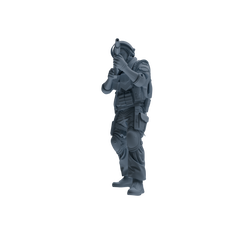 MRY-SFW SSTR324 Modern Counter-Terrorism SWAT Shield Bearer Combat 3 Four-Person Group