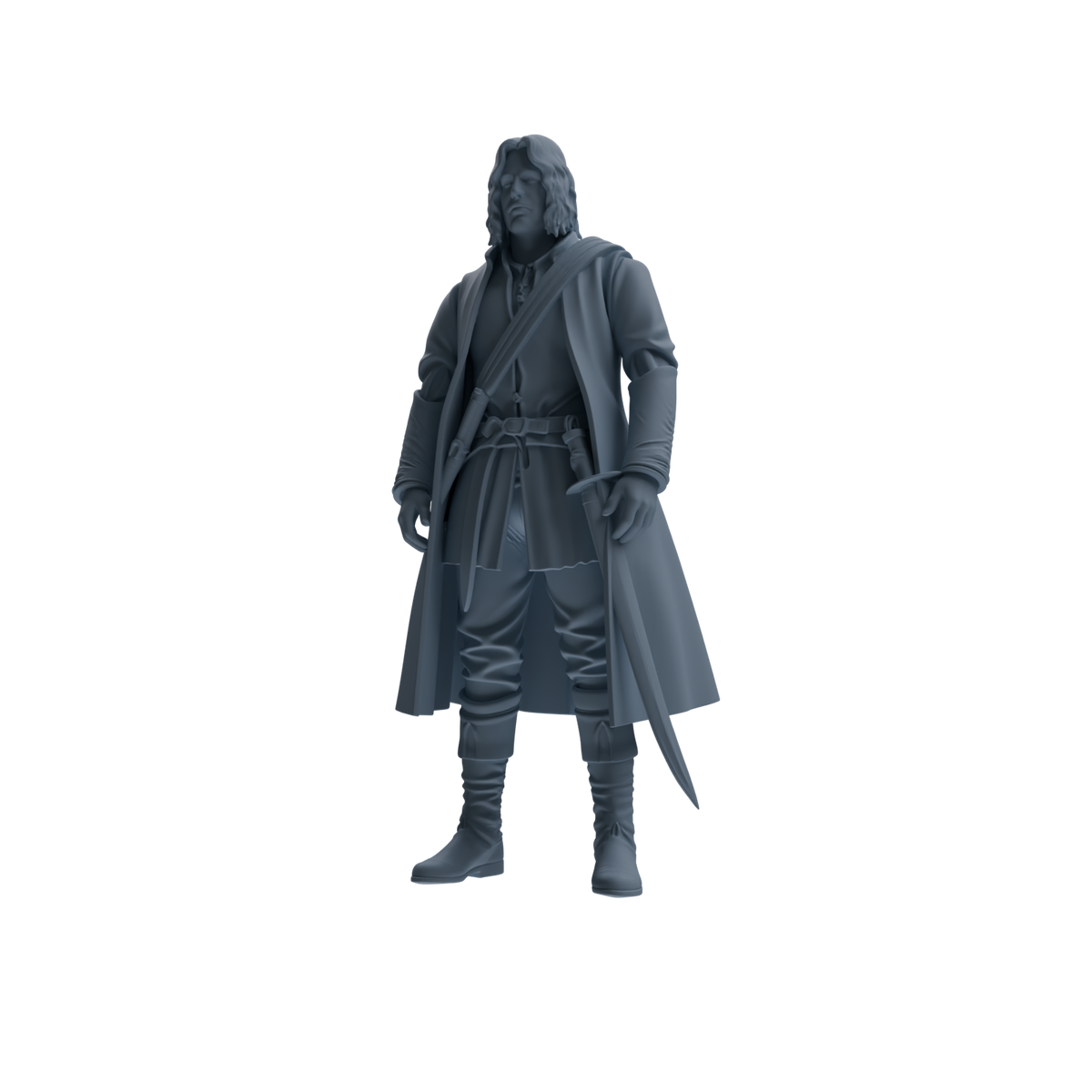 MRY-SFW SSTR278 Medieval Ranger Garrison Four-Person Group — detail view 3