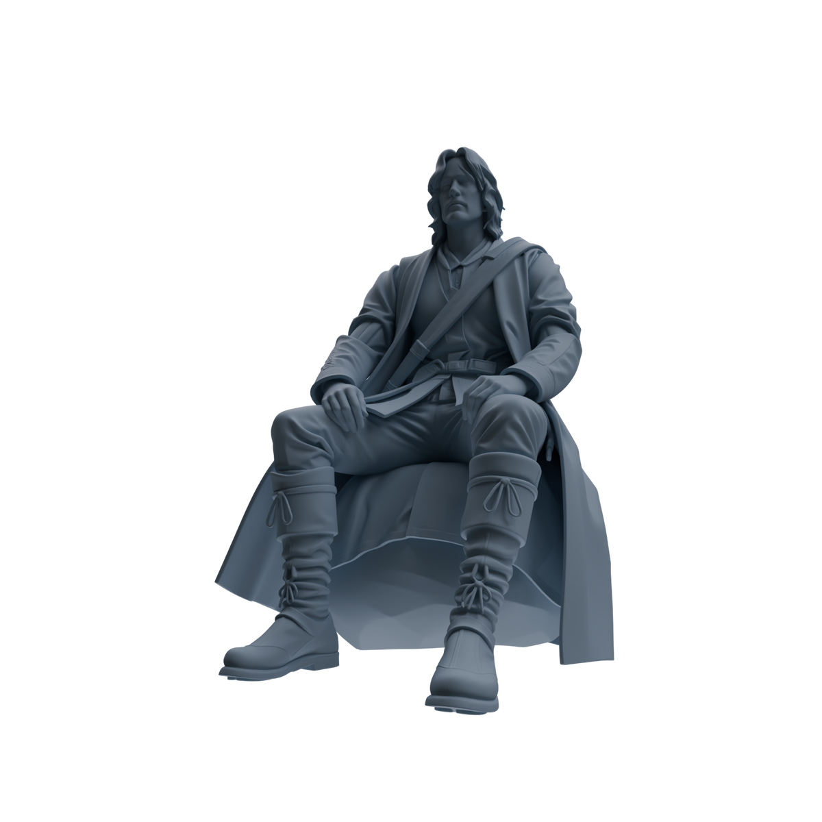 MRY-SFW SSTR274 Medieval Ranger Rest Four-Person Group — detail view 4