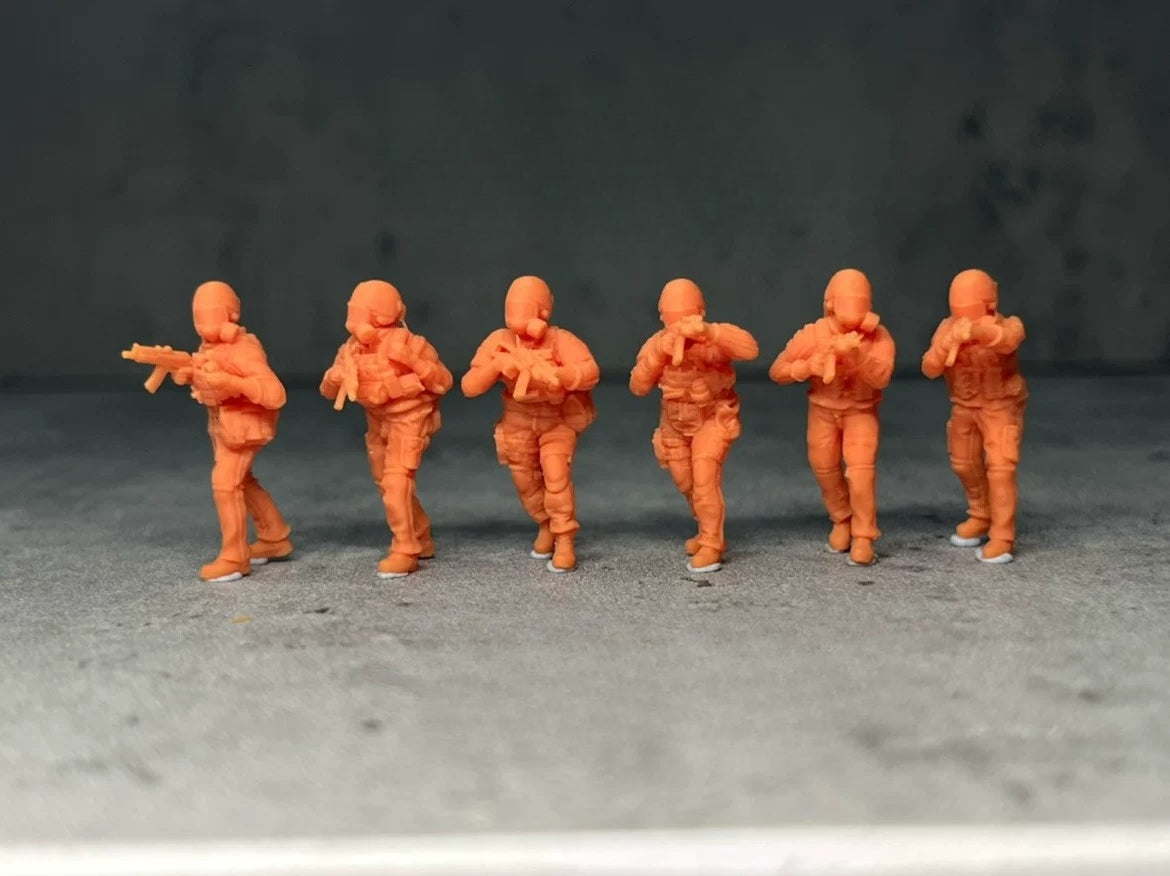 Modern Russian Style Tactical Police Team 6pcs LSSNO15 1/35/48/64/72/87/100/144