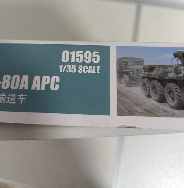 Trumpeter 1/35 01595 Russian BTR-80A APC