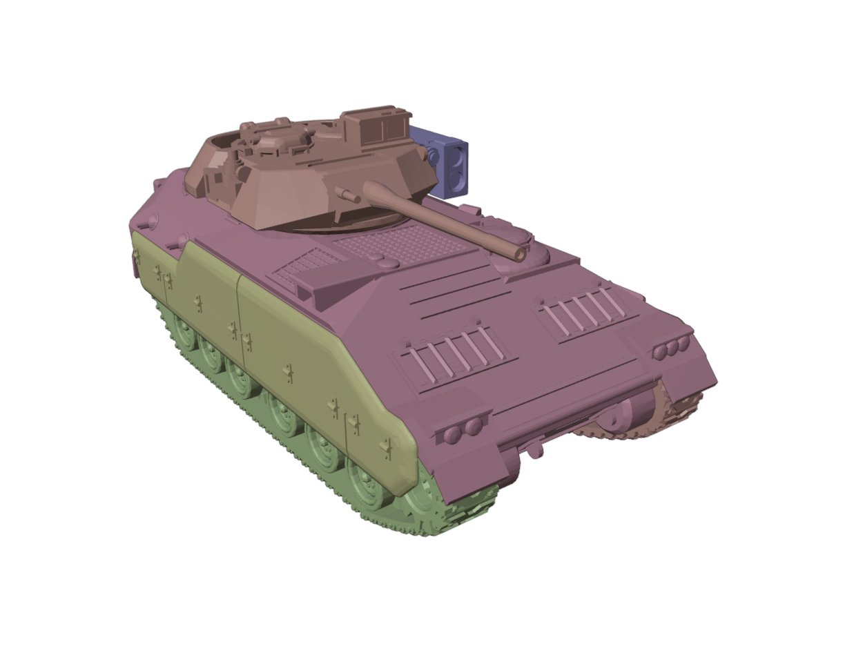 SSMODEL MODEL KIT 1/144 M2 Bradley tank  VTIFV144USA0005