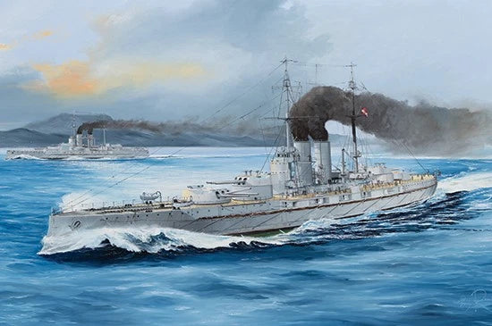 Trumpeter 05364 1/350 SMS VIRIBUS UNITIS — scale model kit