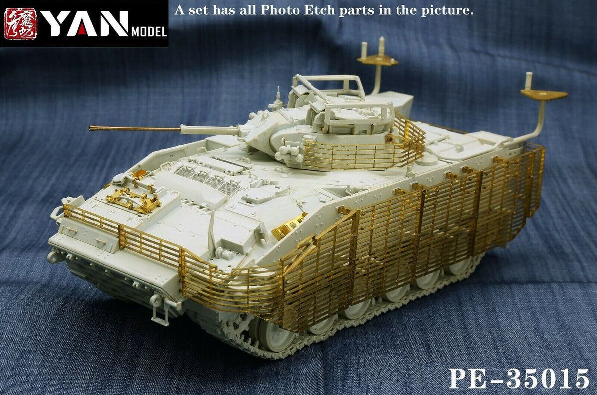 Yan Model PE-35015 1/35 FV510 Warrior TES(H) AIFV Photo Etches for Meng SS-017 — scale model kit