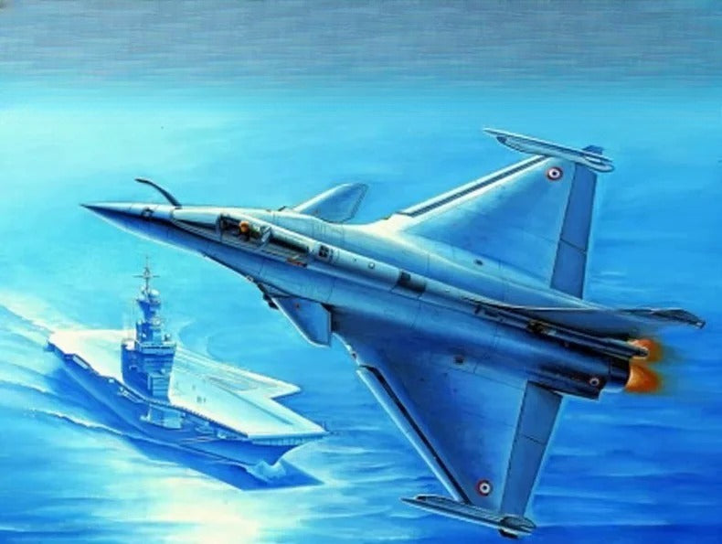 Trumpeter HOBBY BOSS 1/48 French Rafale M Fighter 80319 — scale model kit