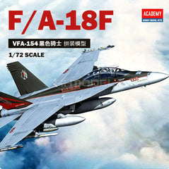 Academy 12577 1/72 USN F/A-18F `VFA-154 Black Knights` (Plastic model)