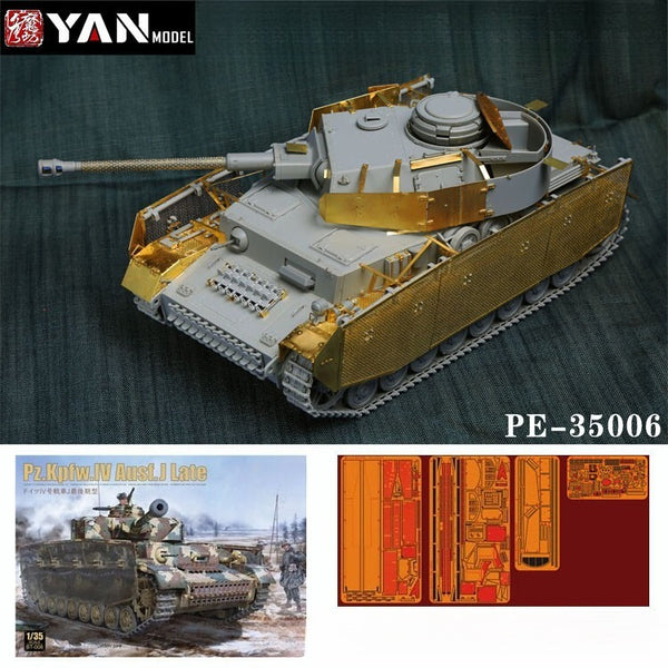 Yan Model PE-35006 1/35 scale Pz.Kpfw.IV Ausf.J Detail Up Set for Border BT-008