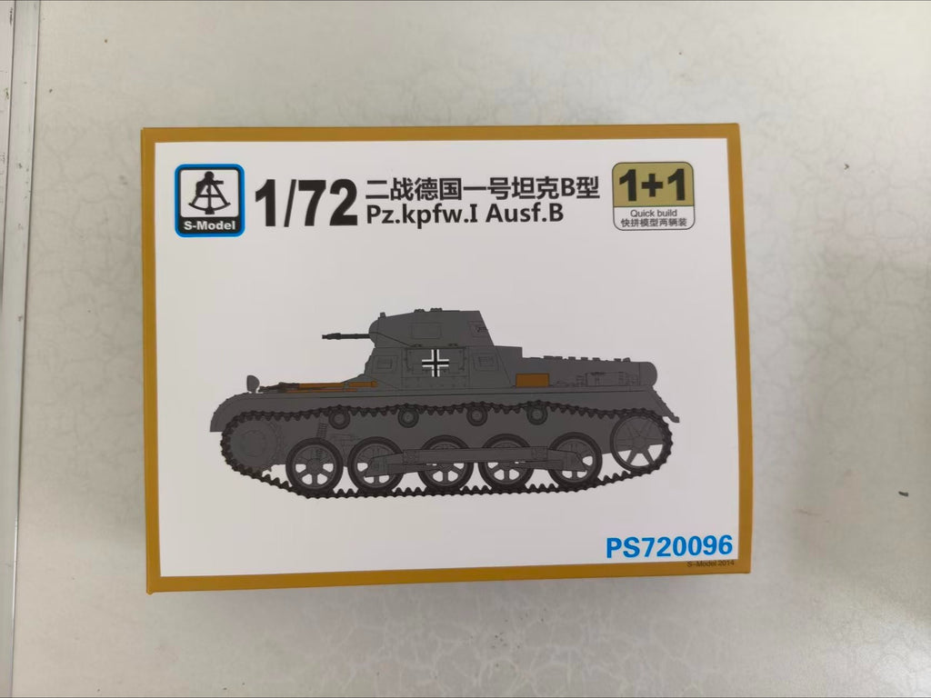 S-Model PS720096 1/72 Pz.kpfw.I Ausf.B