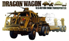Tamiya 35230 1/35 Model U.S. 40-Ton Tank Transporter Dragon Wagon Truck-Trailer