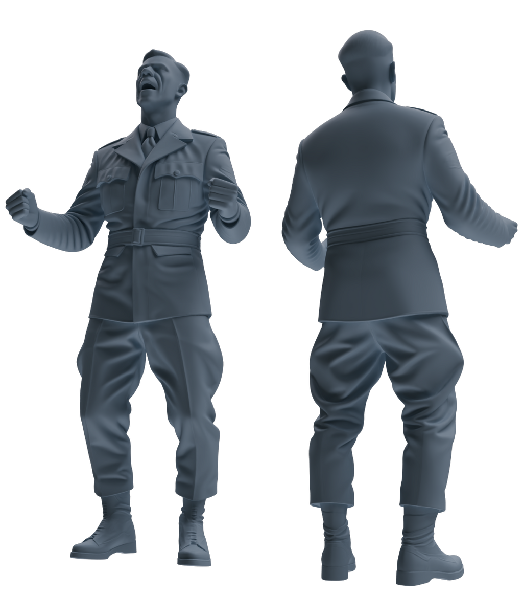 MRY-SFW SSTR060 Miniatures Soldier Model Kit Hacksaw Ridge Rescue Story WWII U.S. Army Six-Person Celebrating Group