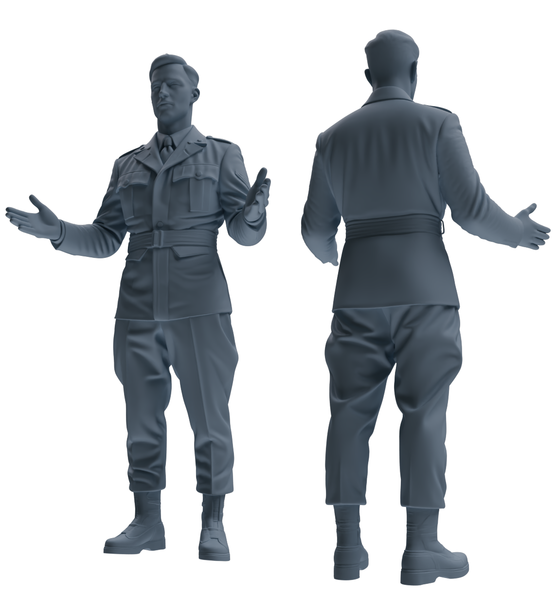 MRY-SFW SSTR052 Miniatures Soldier Model Kit Hacksaw Ridge Rescue Story WWII U.S. Army Six-Person Conversation Group